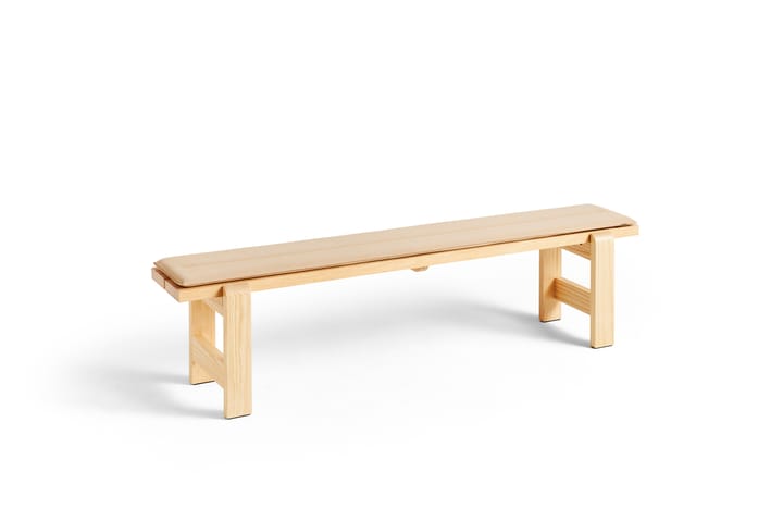 Banc Weekday 190x32 cm pin laqué - Natural - HAY