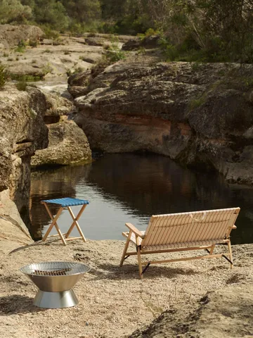 Barbecue Outdoor Market - Acier inoxydable, Ø60 cm - HAY