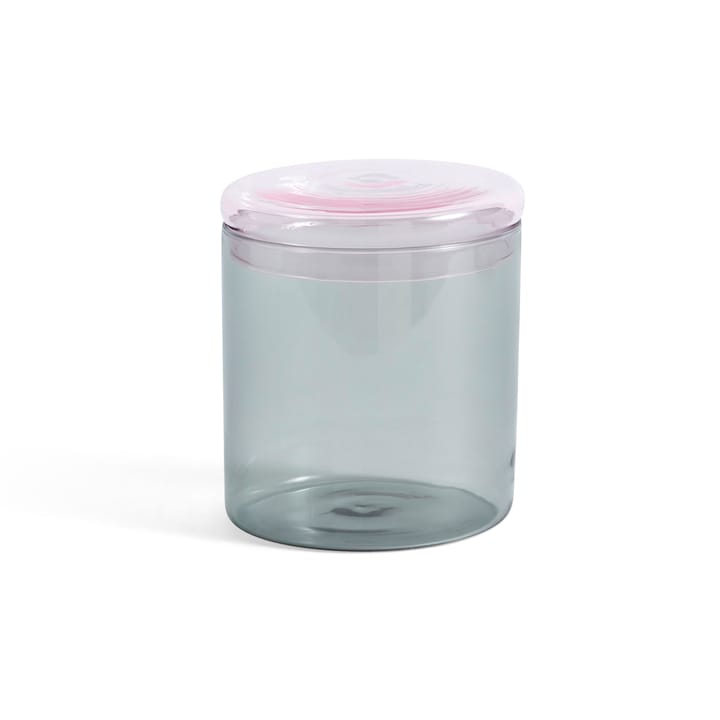 Bocal de rangement verre borosilicate L 1 litre de HAY 