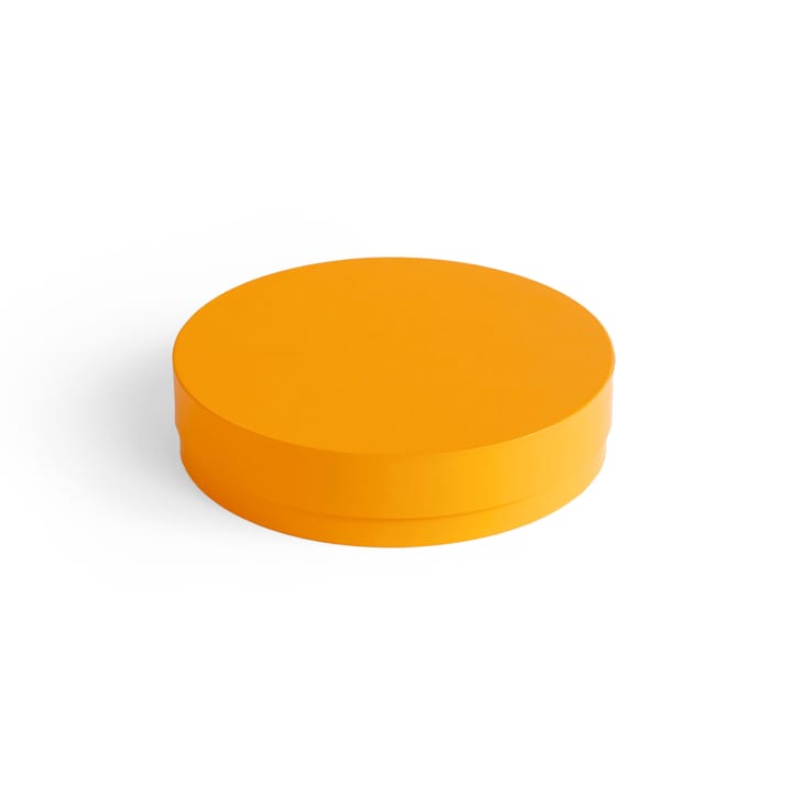 Boîte avec couvercle Colour Storage Round Ø24 cm - Egg yolk - HAY