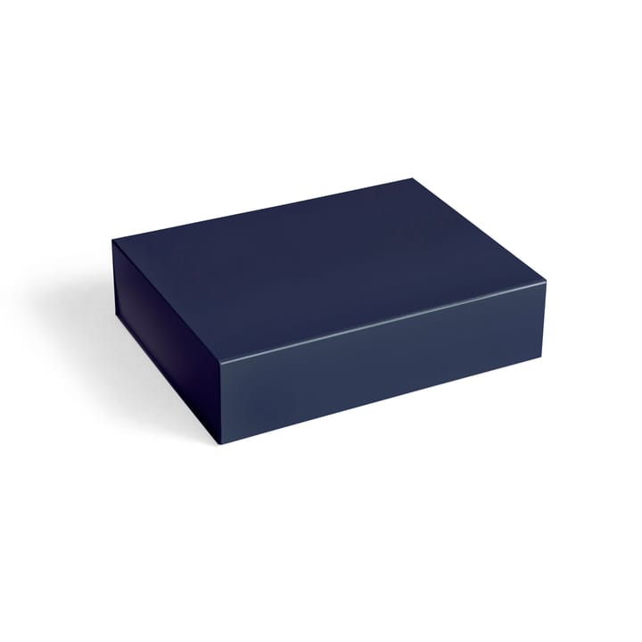 Boîte avec couvercle Colour Storage S 25,5x33 cm - Midnight blue - HAY