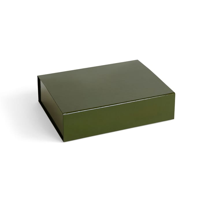 Boîte avec couvercle Colour Storage S 25,5x33 cm - Olive - HAY