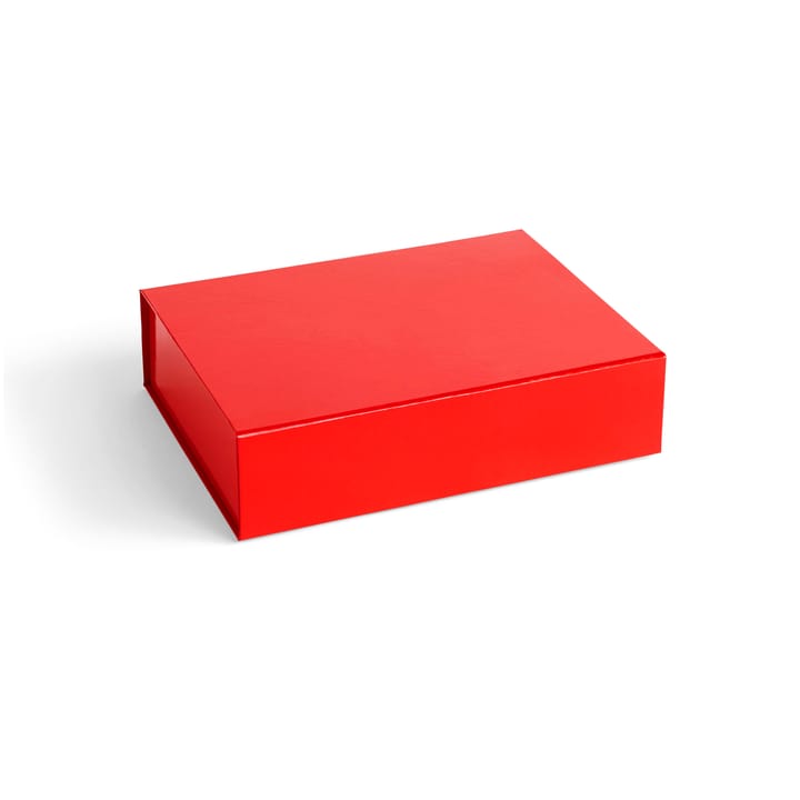 Boîte avec couvercle Colour Storage S 25,5x33 cm - Vibrant red - HAY