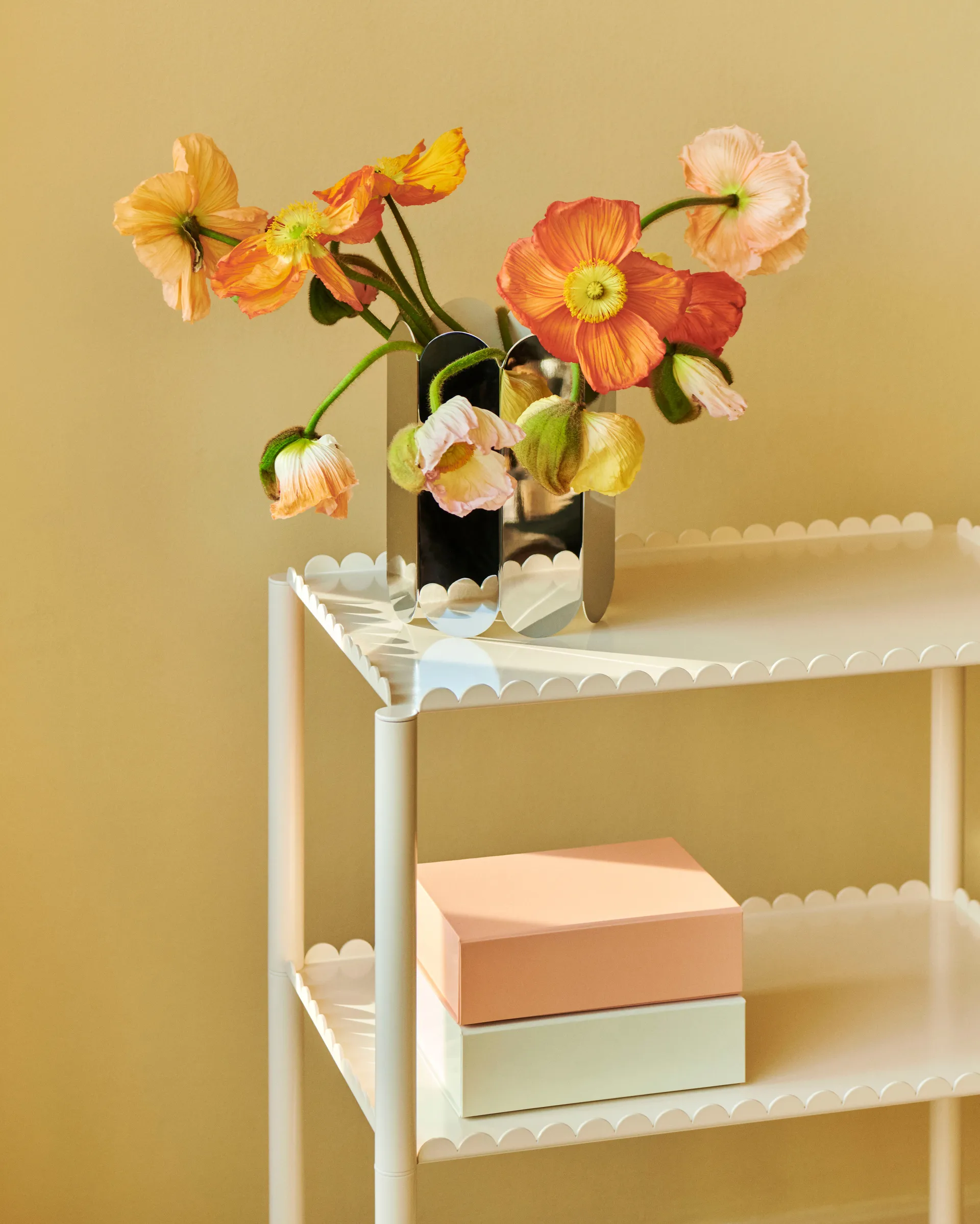 Boîte avec couvercle Colour Storage XS 16,5x22,5 cm, Soft pink HAY