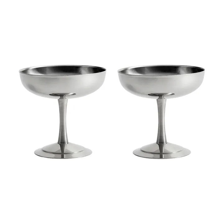 Bol à dessert Italian Ice Cup - Acier inoxydable - HAY