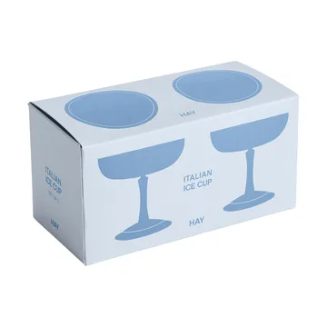 Bol à dessert Italian Ice Cup - Acier inoxydable - HAY