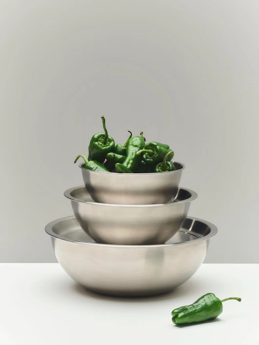 Bol de service Outdoor Market avec couvercle, Acier inoxydable, large HAY