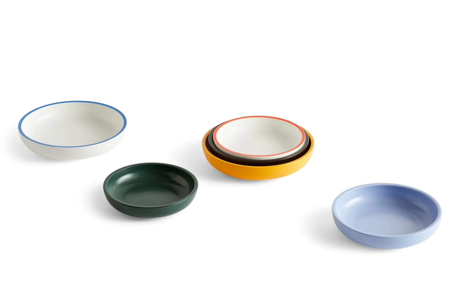 Bol de service S Sobremesa Ø20 cm, Dark green HAY