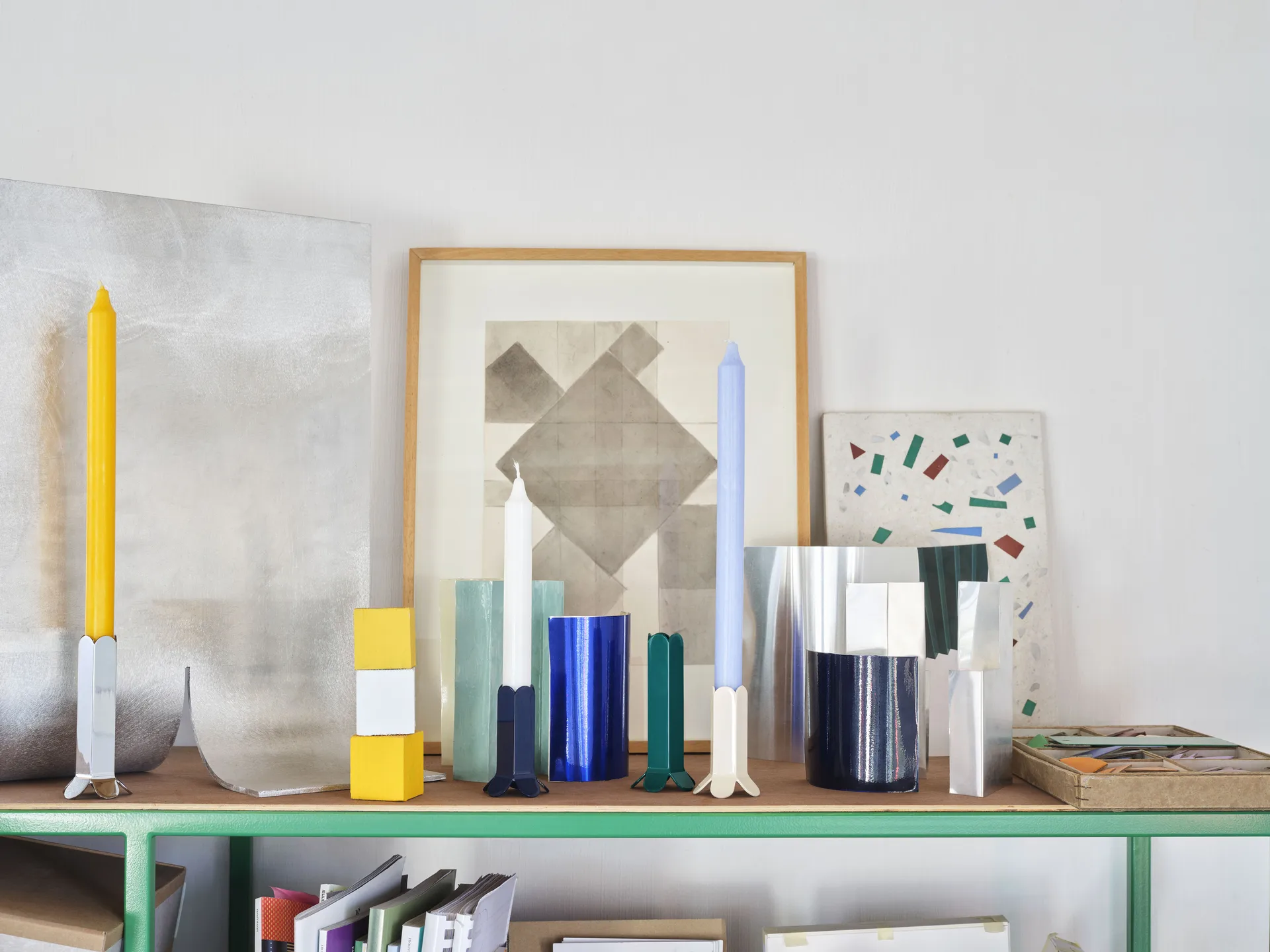 Bougeoir Arcs 13 cm, Mirror HAY