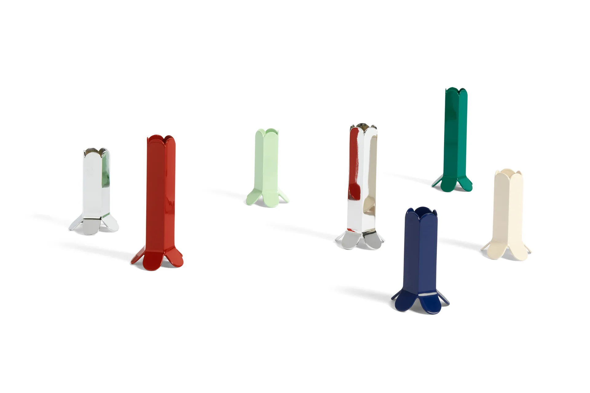 Bougeoir Arcs 9 cm, Mint HAY