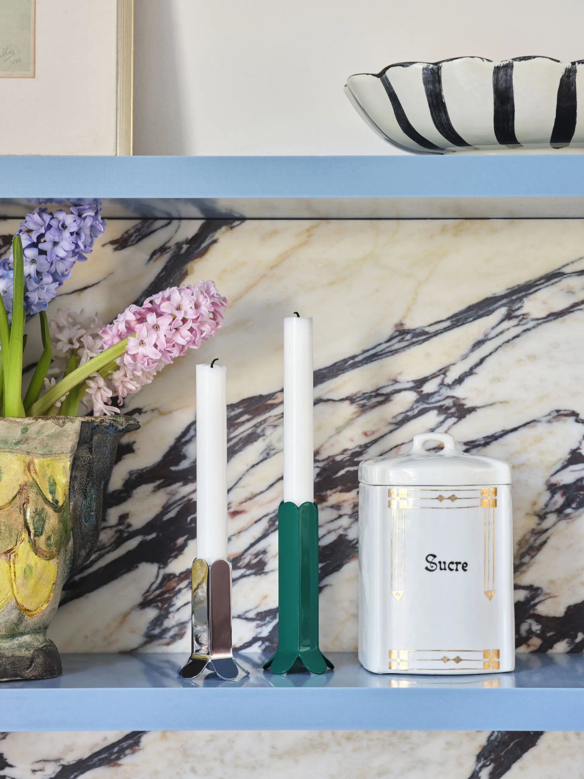 Bougeoir Arcs 9 cm, Mirror HAY