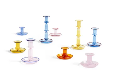 Bougeoir Flare Stripe - bleu clair - HAY