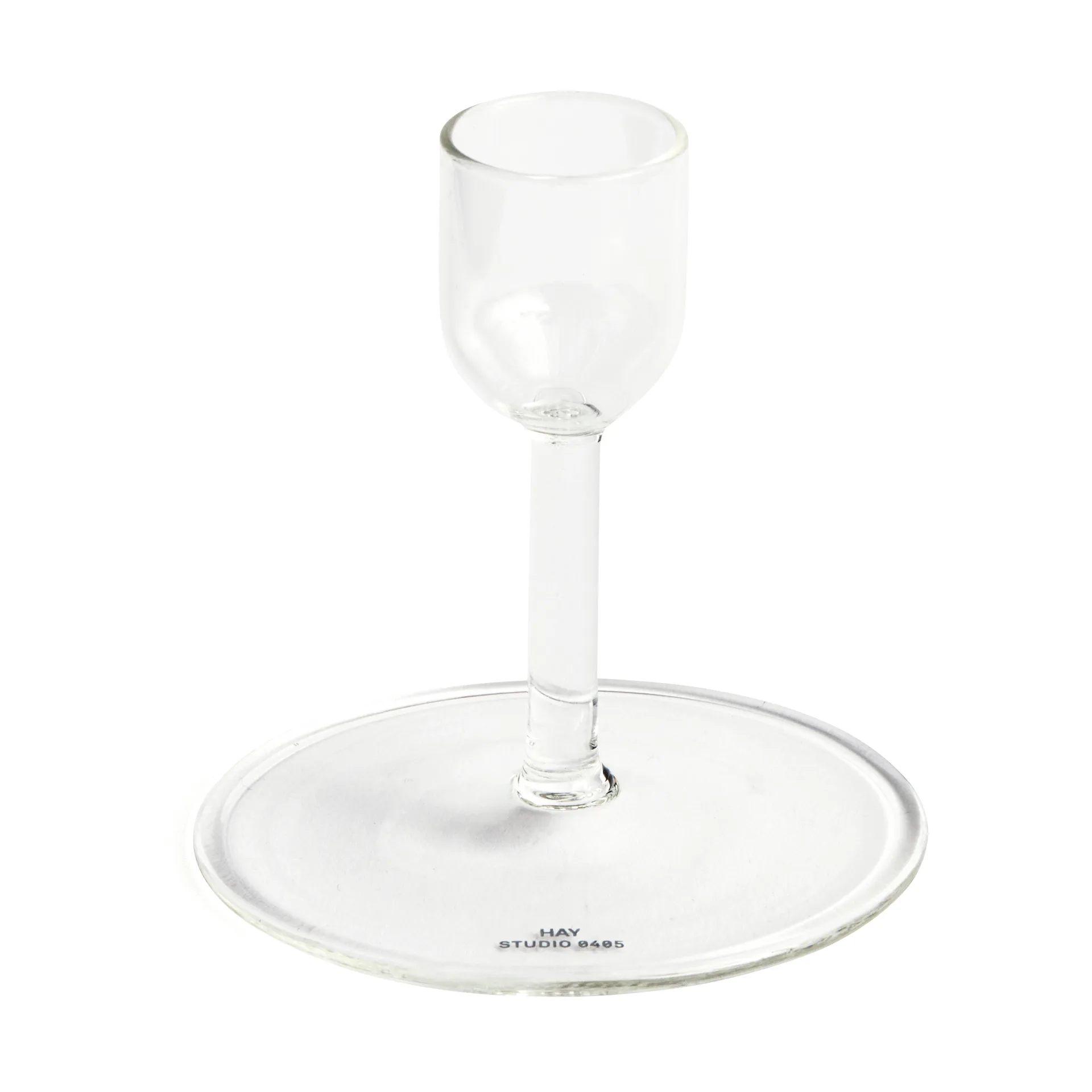 Bougeoir Tiny straight, Clear HAY