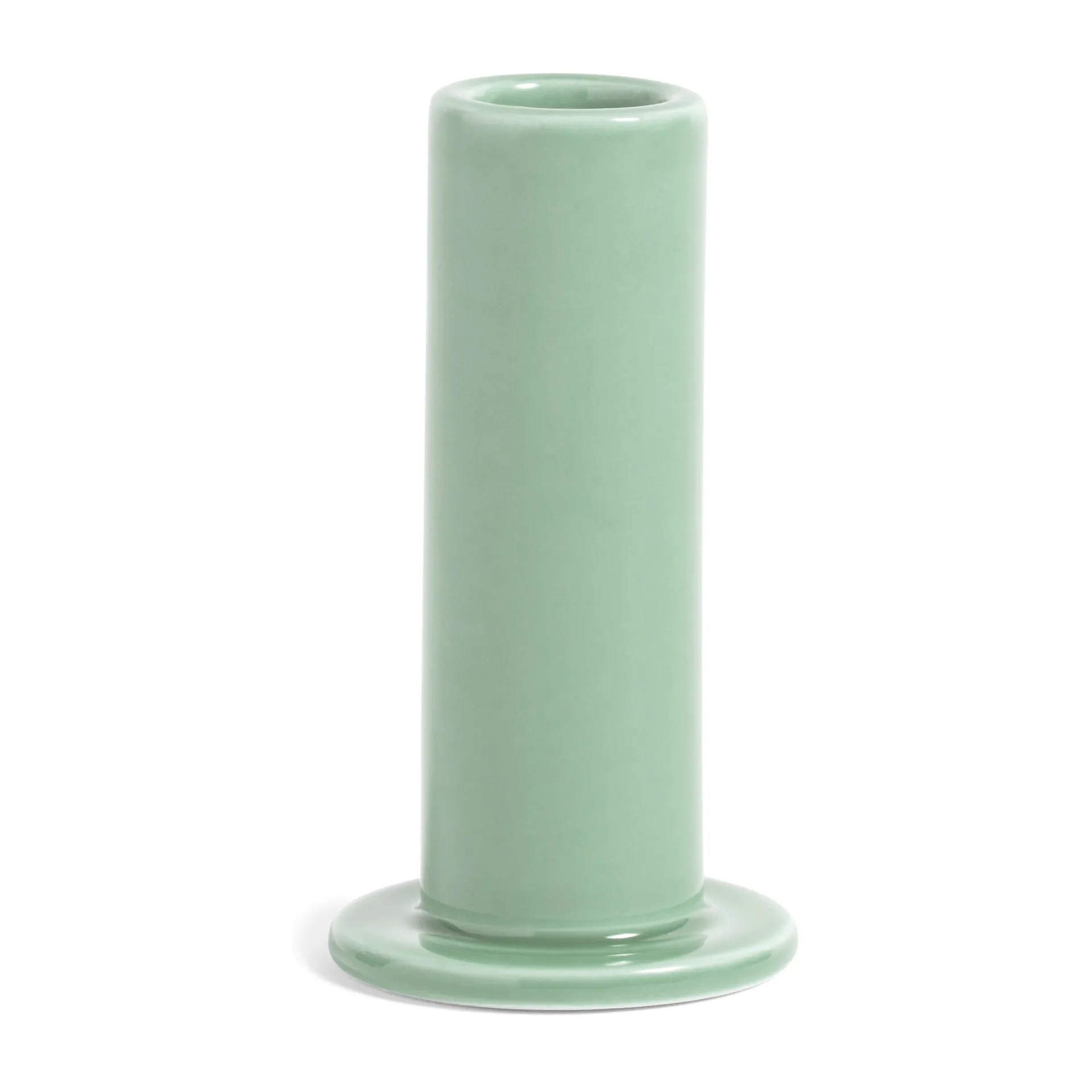 Bougeoir Tube 10 cm, Mint HAY