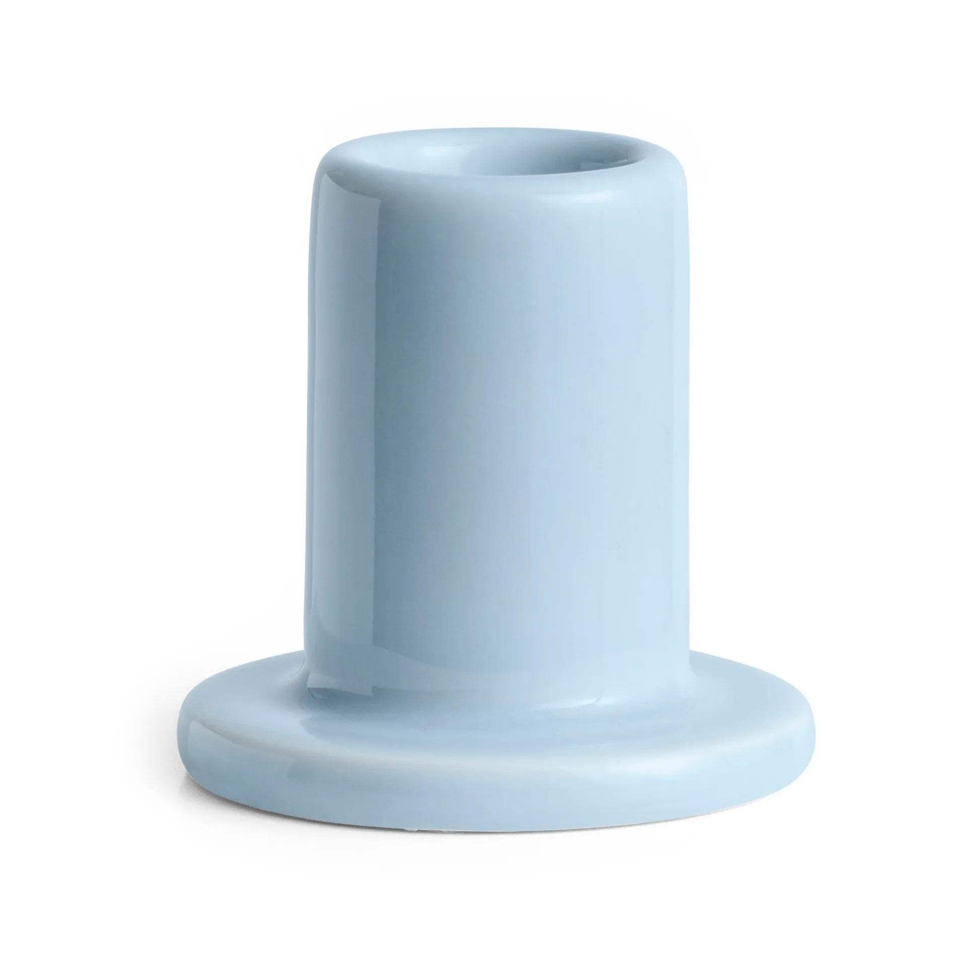 Bougeoir Tube 5 cm, Pale blue HAY