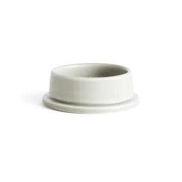 Bougie bloc Column small Ø10 cm - Light grey - HAY