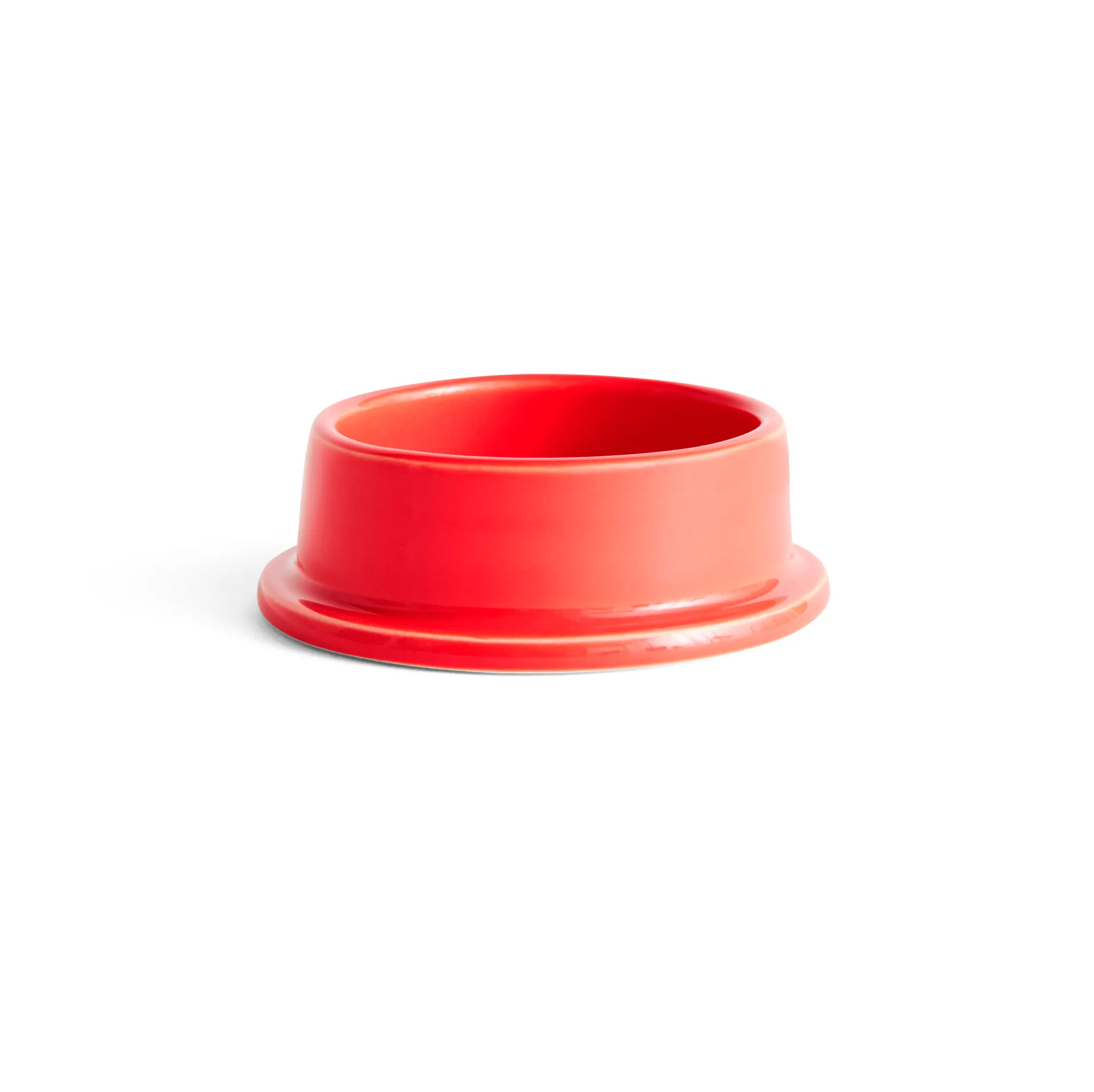 Bougie bloc Column small Ø10 cm, Warm red HAY