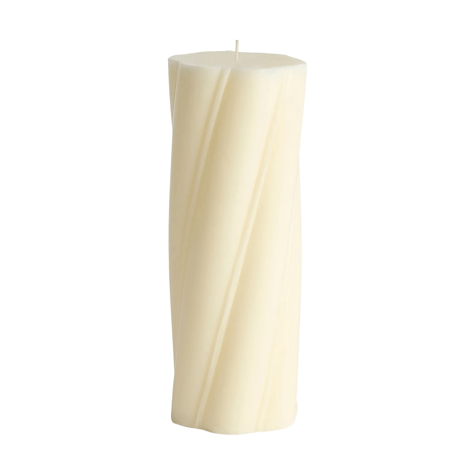 Bougie bloc Soft Serve Candle, Ivory Ø9,5x24,5 cm HAY