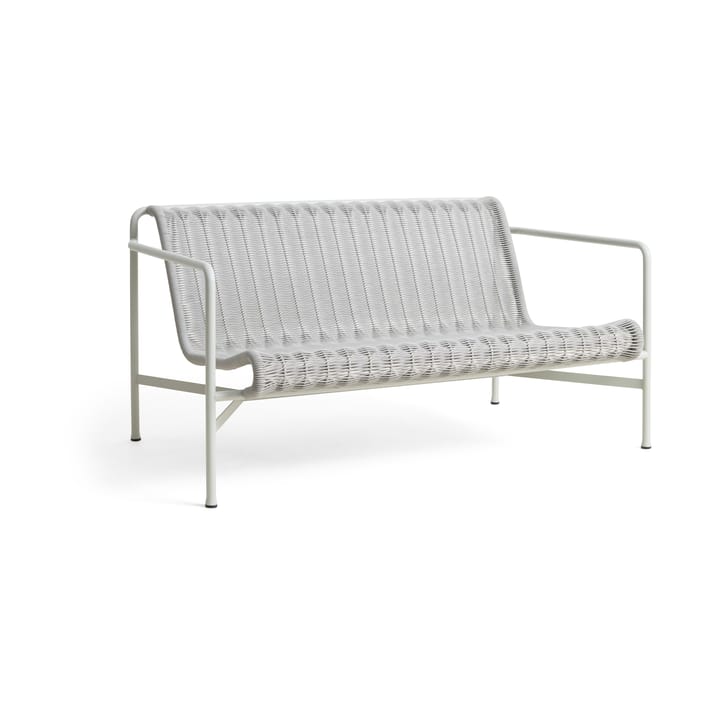 Canapé lounge Palissade Cord - Sky grey - HAY