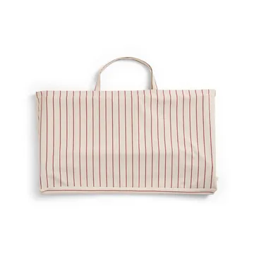 Canapé pliable Outdoor Market - Beige-rouge, 2-places - HAY