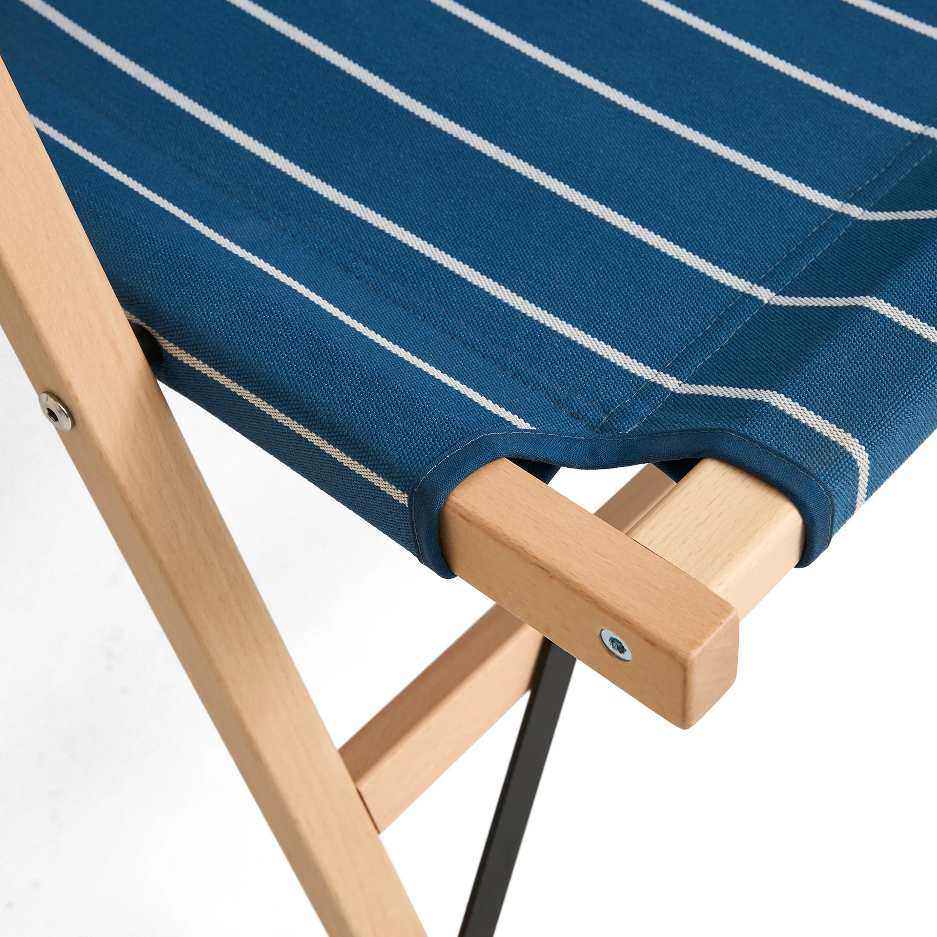 Canapé pliable Outdoor Market, Blue-beige, 2-places HAY