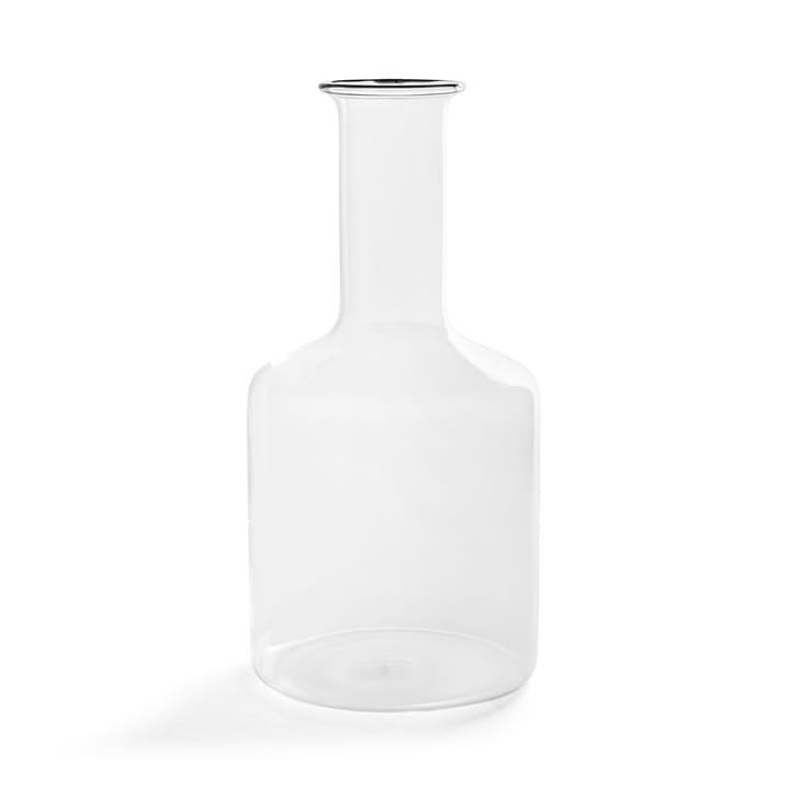 Carafe Rim 1,2 l transparente - Black - HAY