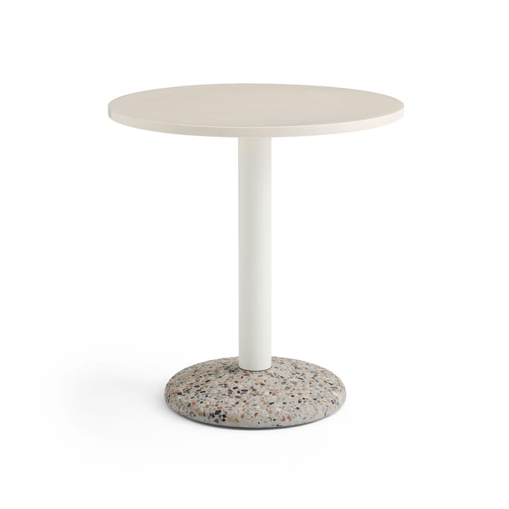 Ceramic Table Ø70 cm - Warm white - HAY