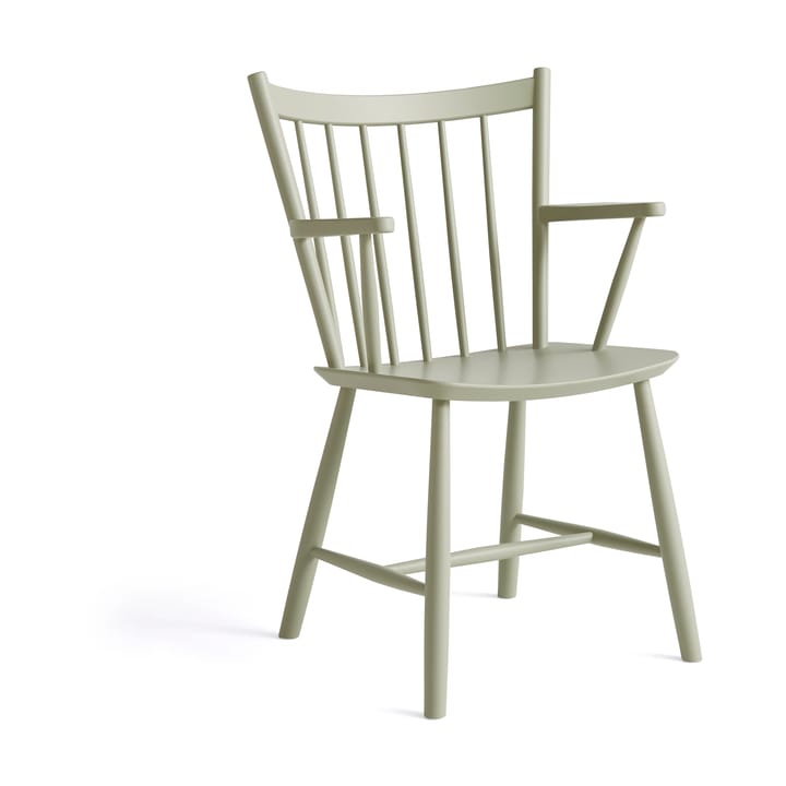 Chaise à accoudoirs J42 - Warm grey laqué hêtre - HAY