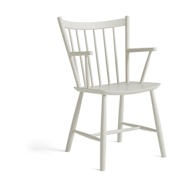 Chaise à accoudoirs J42 - Warm grey laqué hêtre - HAY