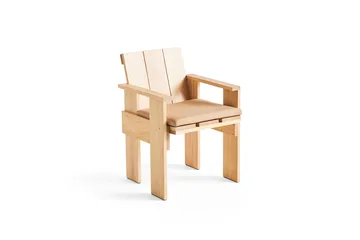 Chaise avec accoudoirs Crate Dining Chair - Water-based lacquered pinewood - HAY