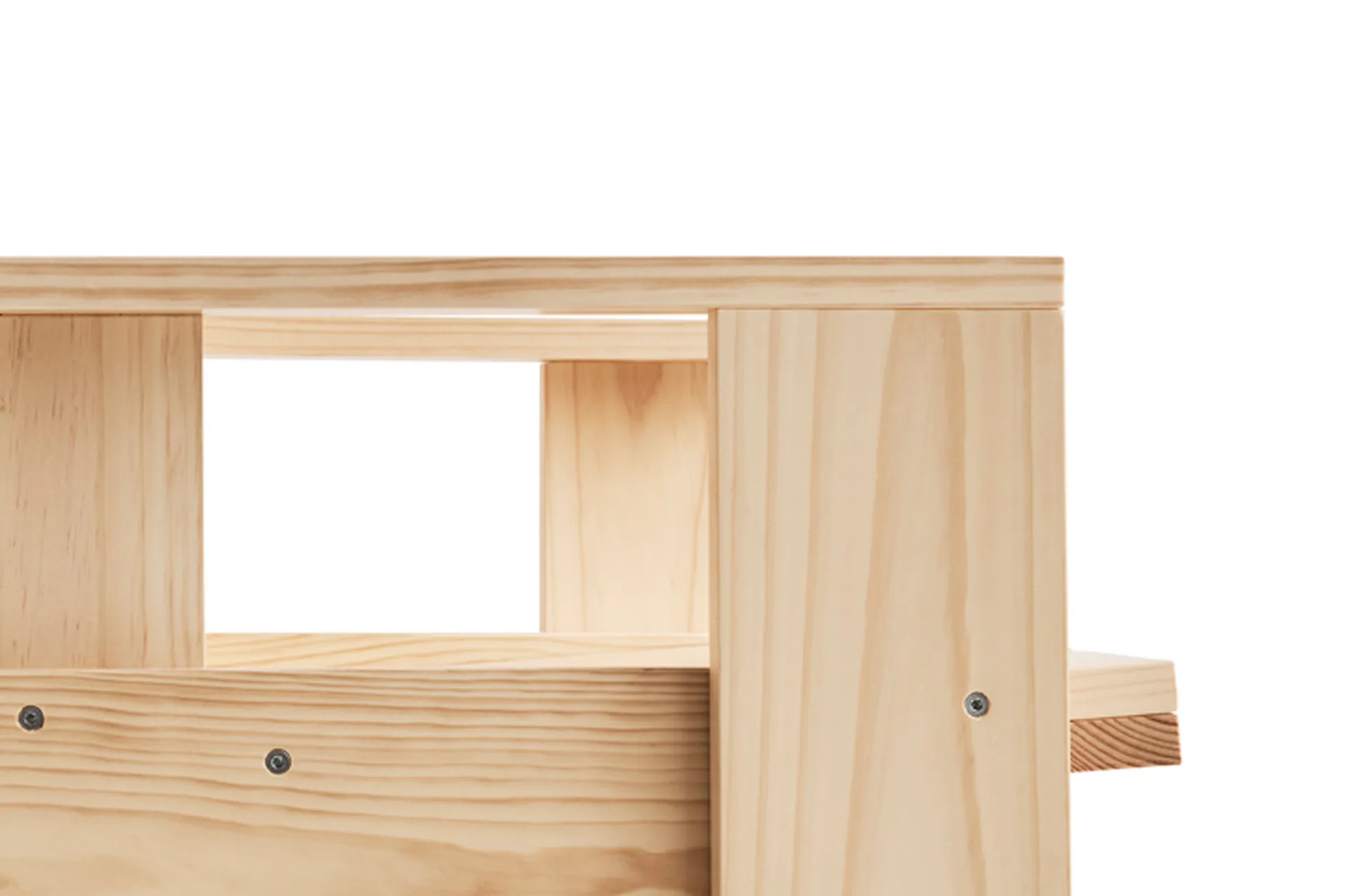Chaise avec accoudoirs Crate Dining Chair, Water-based lacquered pinewood HAY