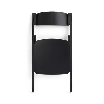 Chaise Backflip Chair - Anthracite, hêtre laqué - HAY