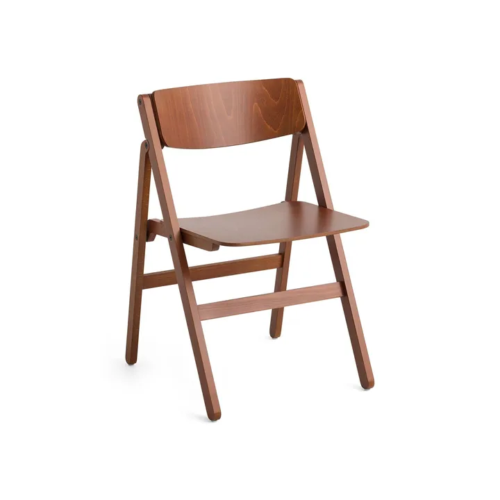 Chaise Backflip Chair - Bronze, hêtre laqué - HAY