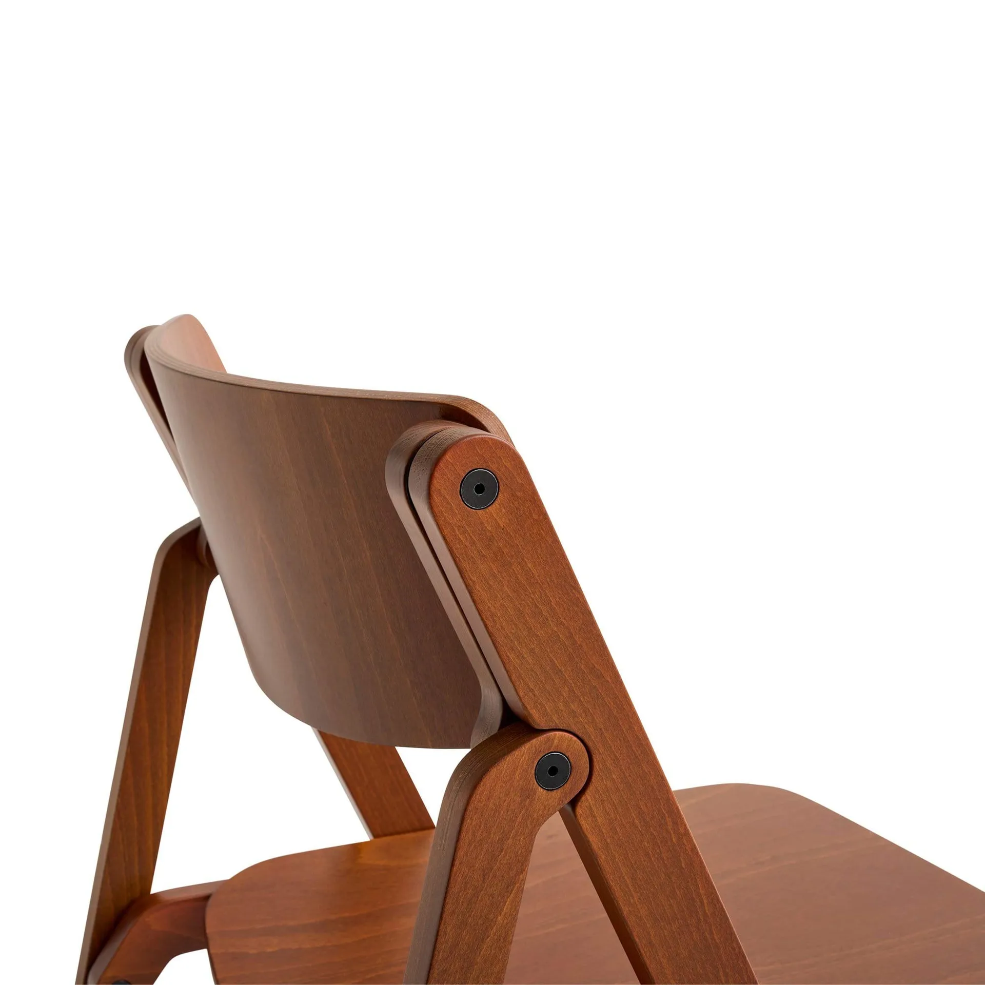 Chaise Backflip Chair, Bronze, hêtre laqué HAY