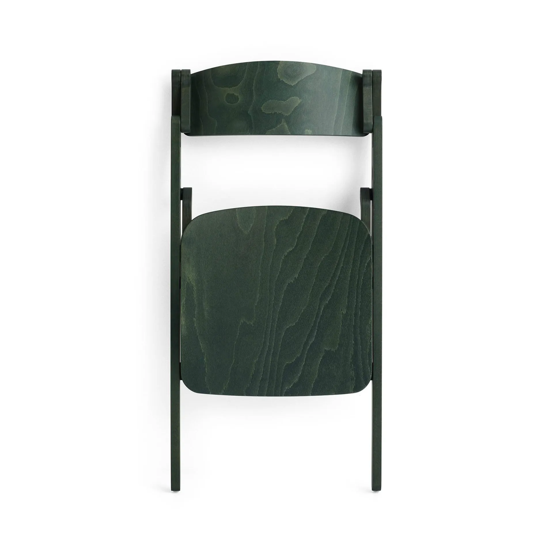 Chaise Backflip Chair, Cedar green, hêtre laqué HAY
