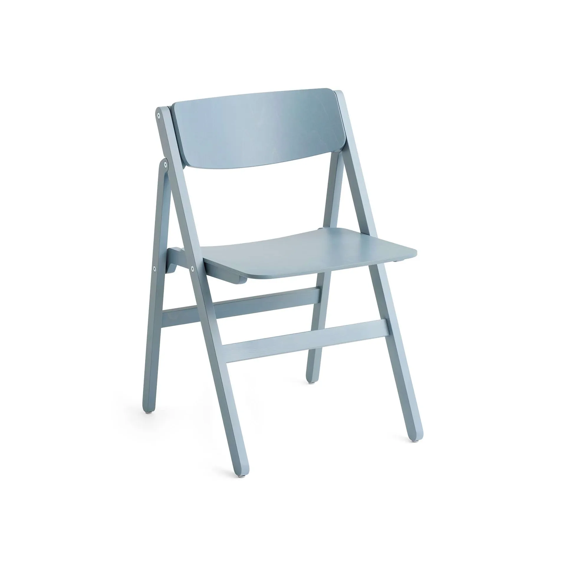 Chaise Backflip Chair, Cloud blue, hêtre laqué HAY