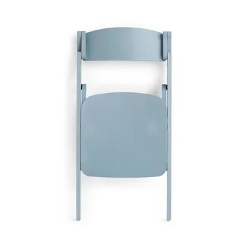 Chaise Backflip Chair - Cloud blue, hêtre laqué - HAY