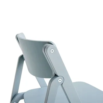 Chaise Backflip Chair - Cloud blue, hêtre laqué - HAY