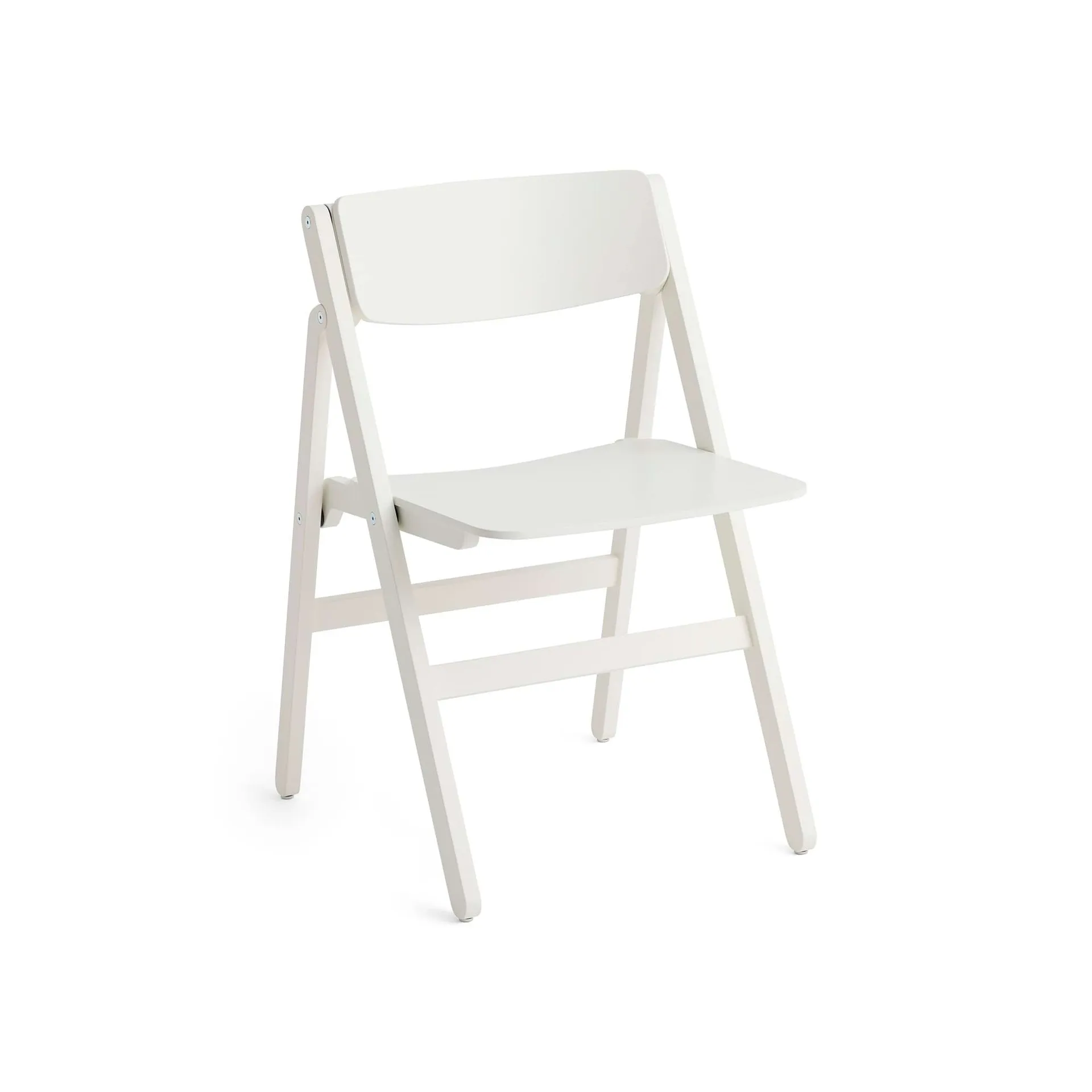 Chaise Backflip Chair, Cream white, hêtre laqué HAY