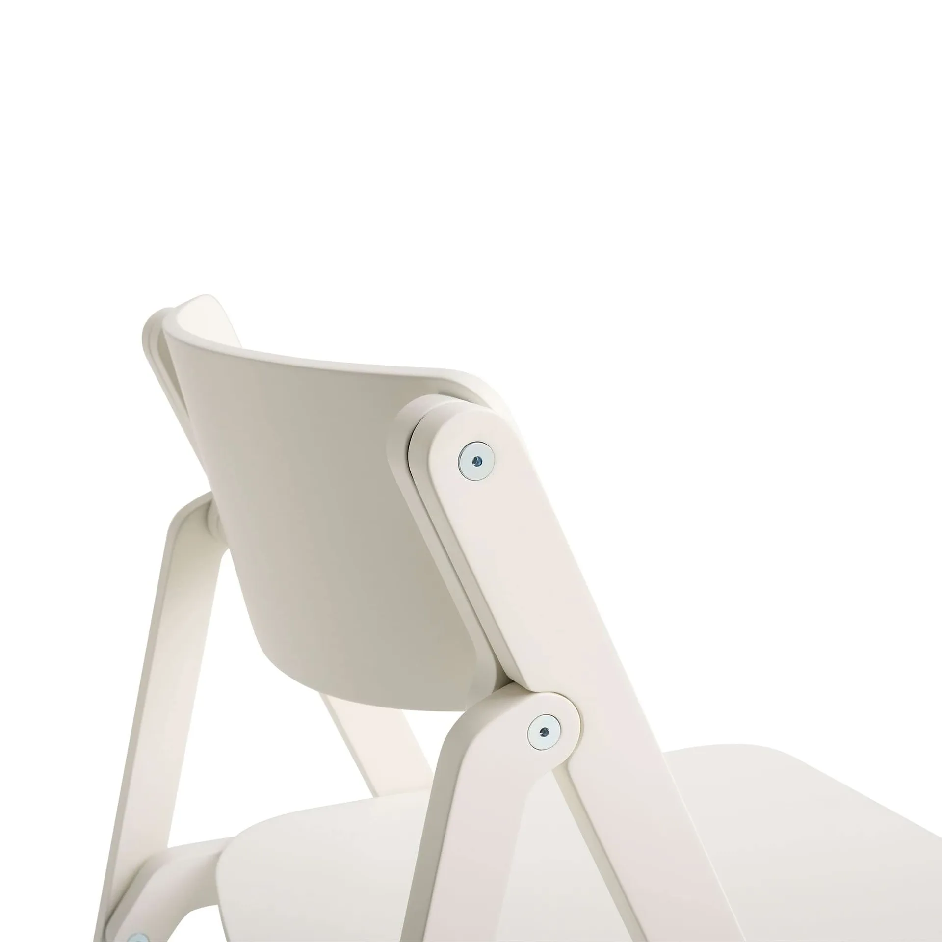 Chaise Backflip Chair, Cream white, hêtre laqué HAY