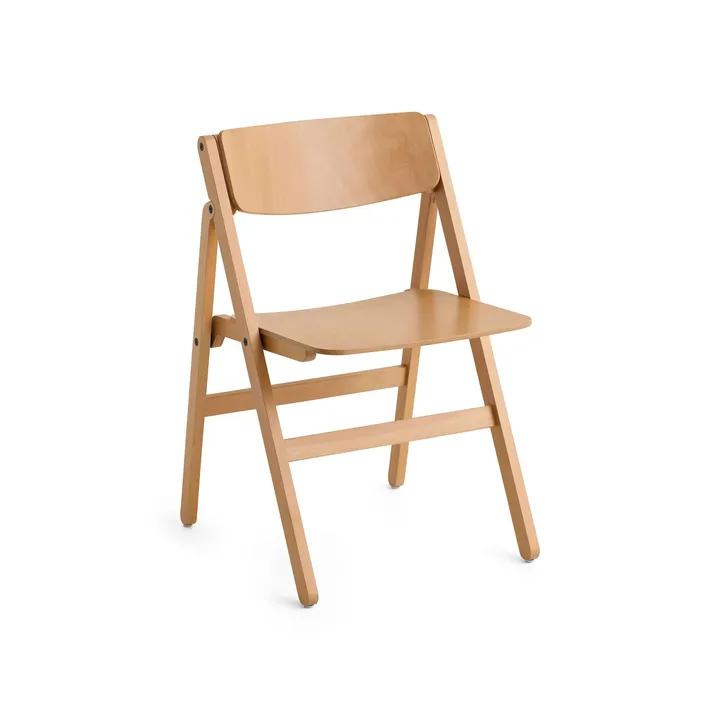 Chaise Backflip Chair - Golden, hêtre laqué - HAY