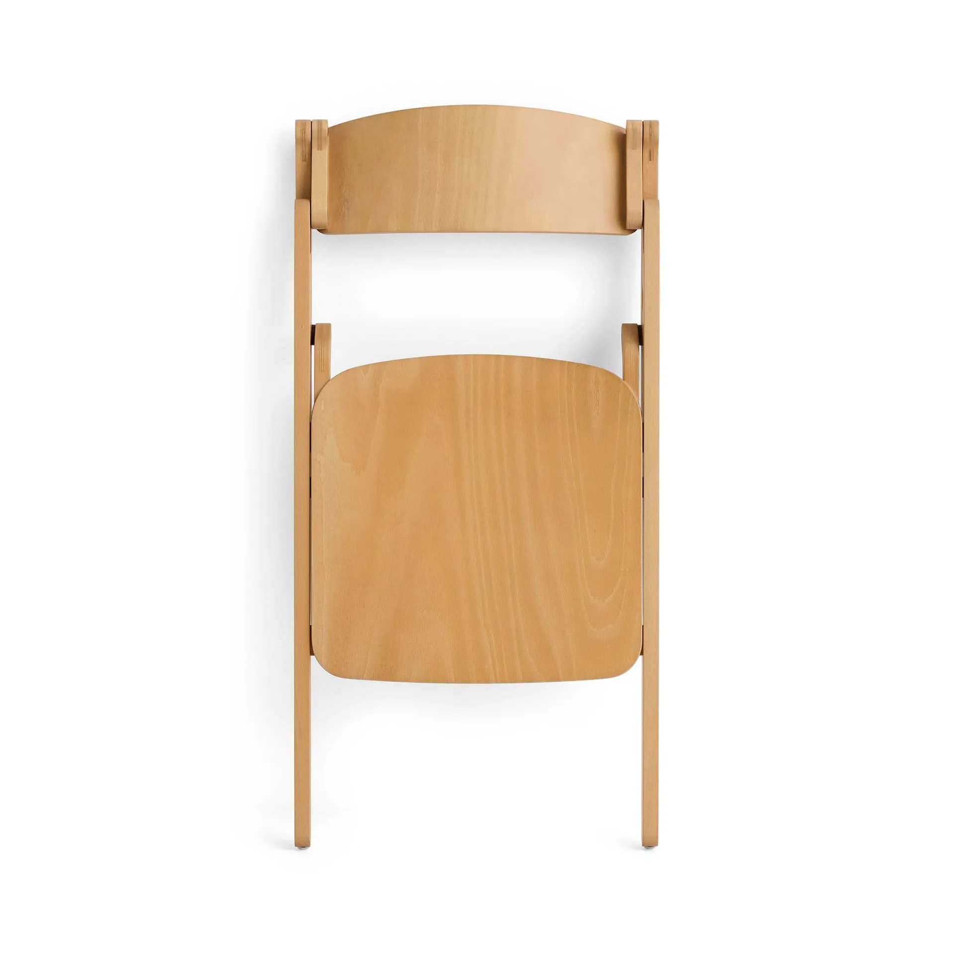 Chaise Backflip Chair, Golden, hêtre laqué HAY