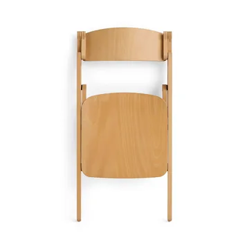 Chaise Backflip Chair - Golden, hêtre laqué - HAY