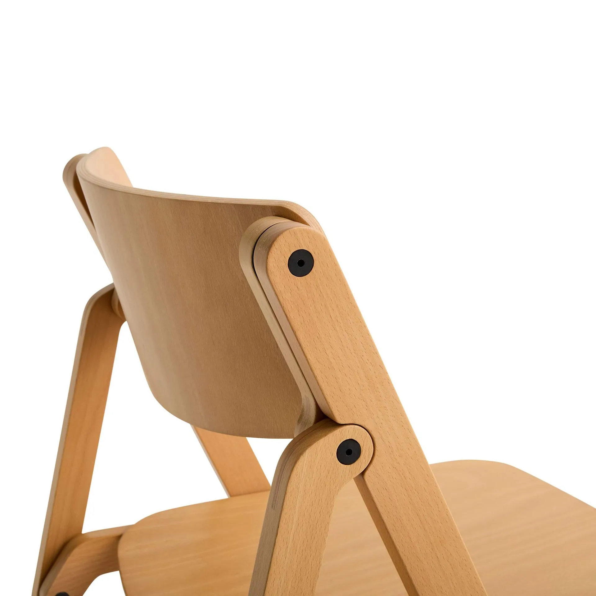 Chaise Backflip Chair, Golden, hêtre laqué HAY