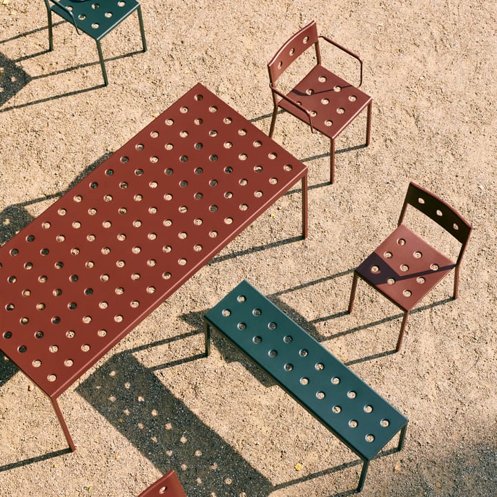 Chaise Balcony, desert green HAY