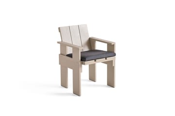 Chaise Crate Dining Chair, pin laqué - London fog - HAY