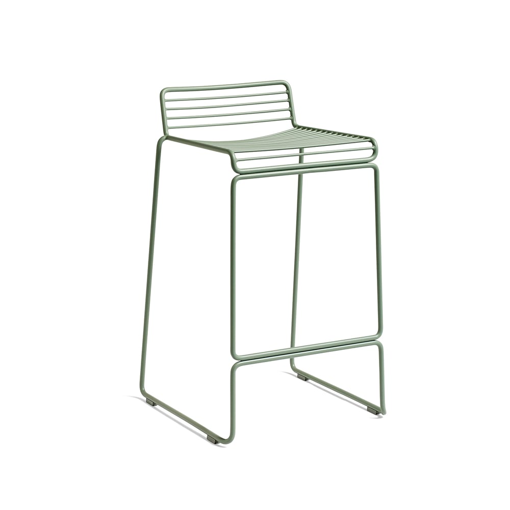 HAY Chaise de bar Hee Low barstol Fall green | Design Scandinave | Tabourets de bar | Vert