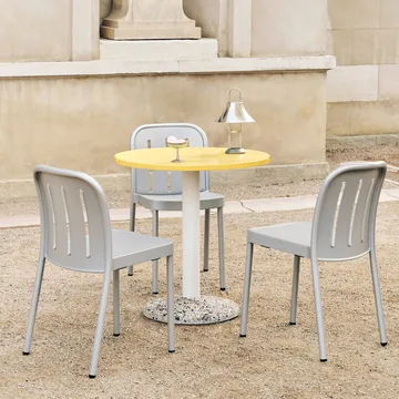 Chaise Deville - Silver grey - HAY