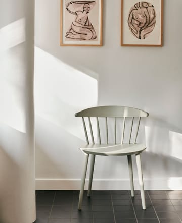 Chaise J104 - Bouleau Warm grey laqué - HAY