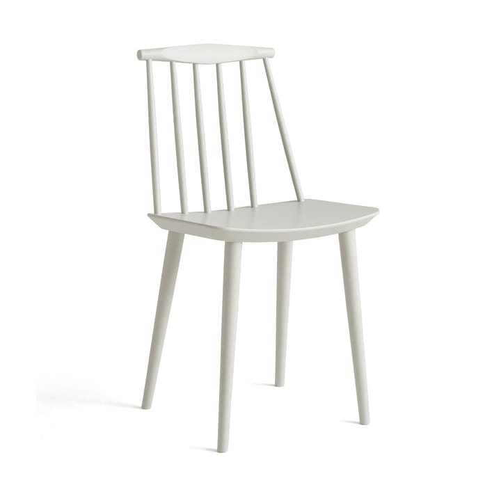 Chaise J77 - Warm grey laqué hêtre - HAY